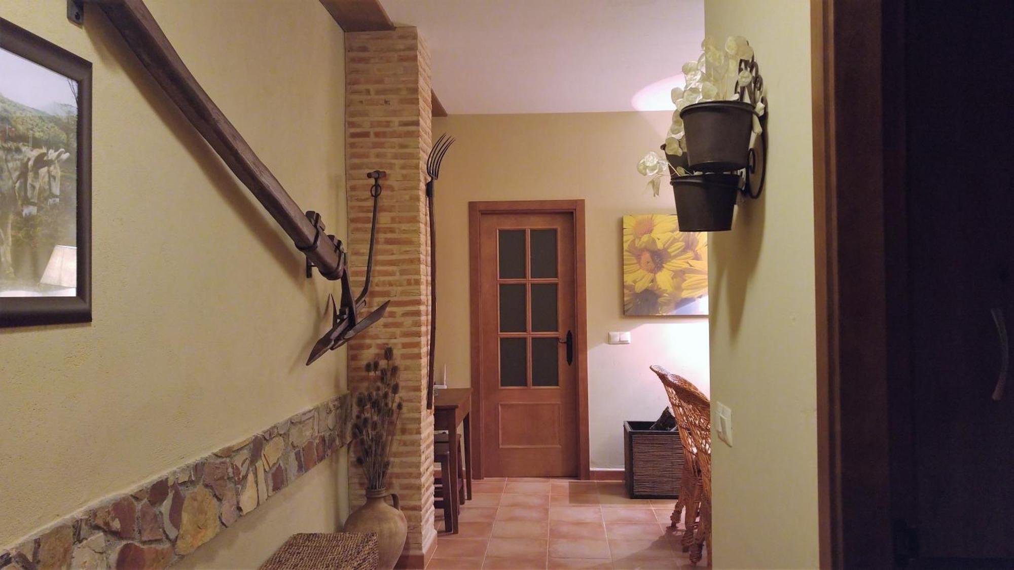 Casa de dos habitaciones con piscina privada en Cabañeros Navas de Estena Exterior foto