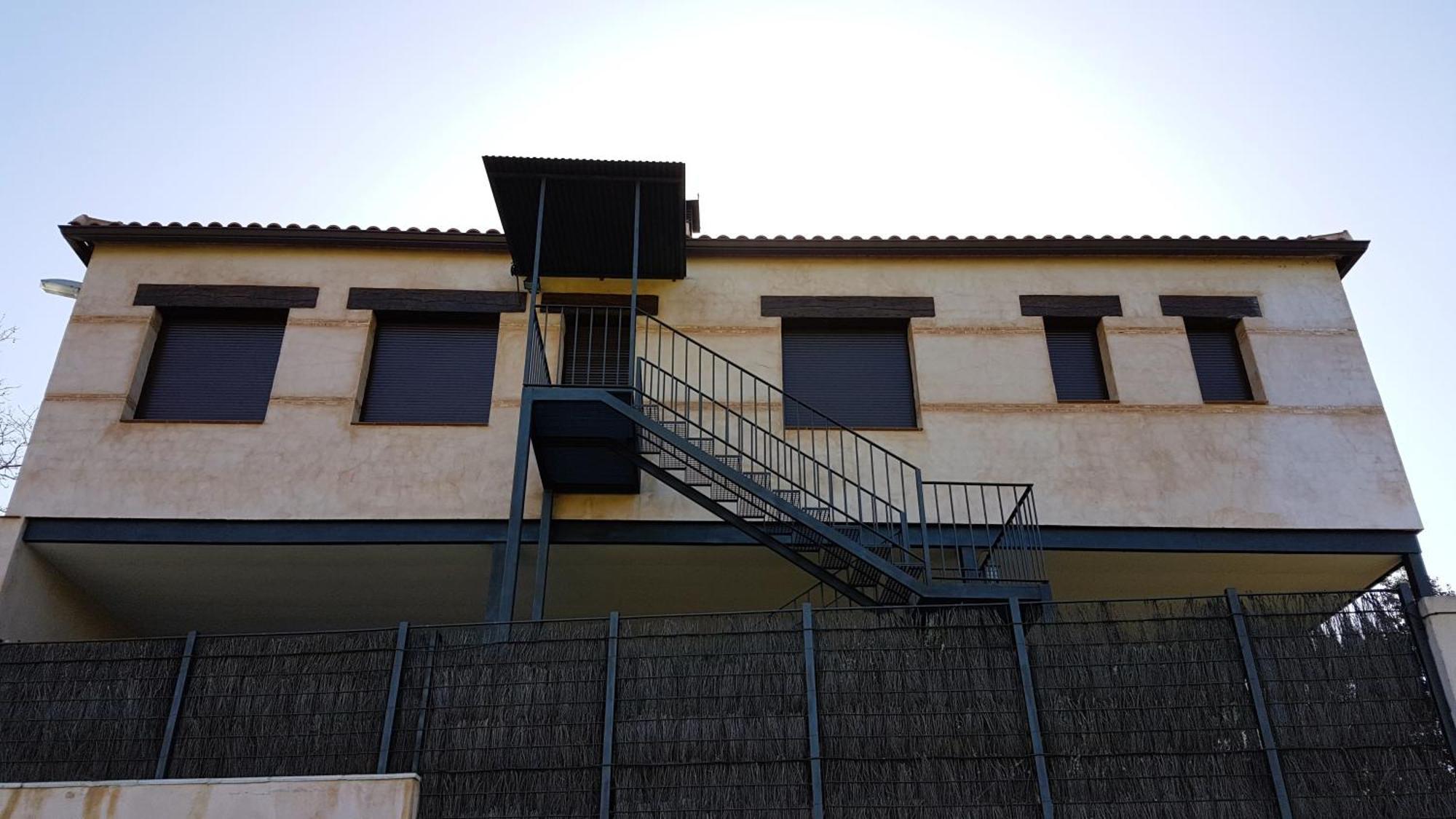 Casa de dos habitaciones con piscina privada en Cabañeros Navas de Estena Exterior foto